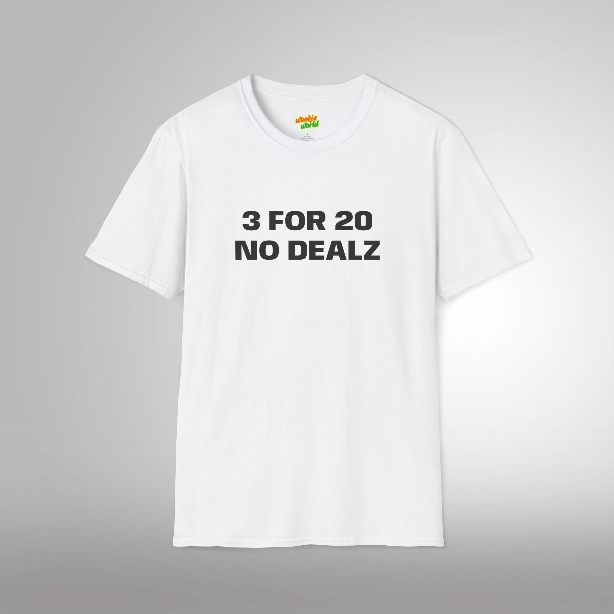 3 FOR 20 NO DEALZ Men's Tee