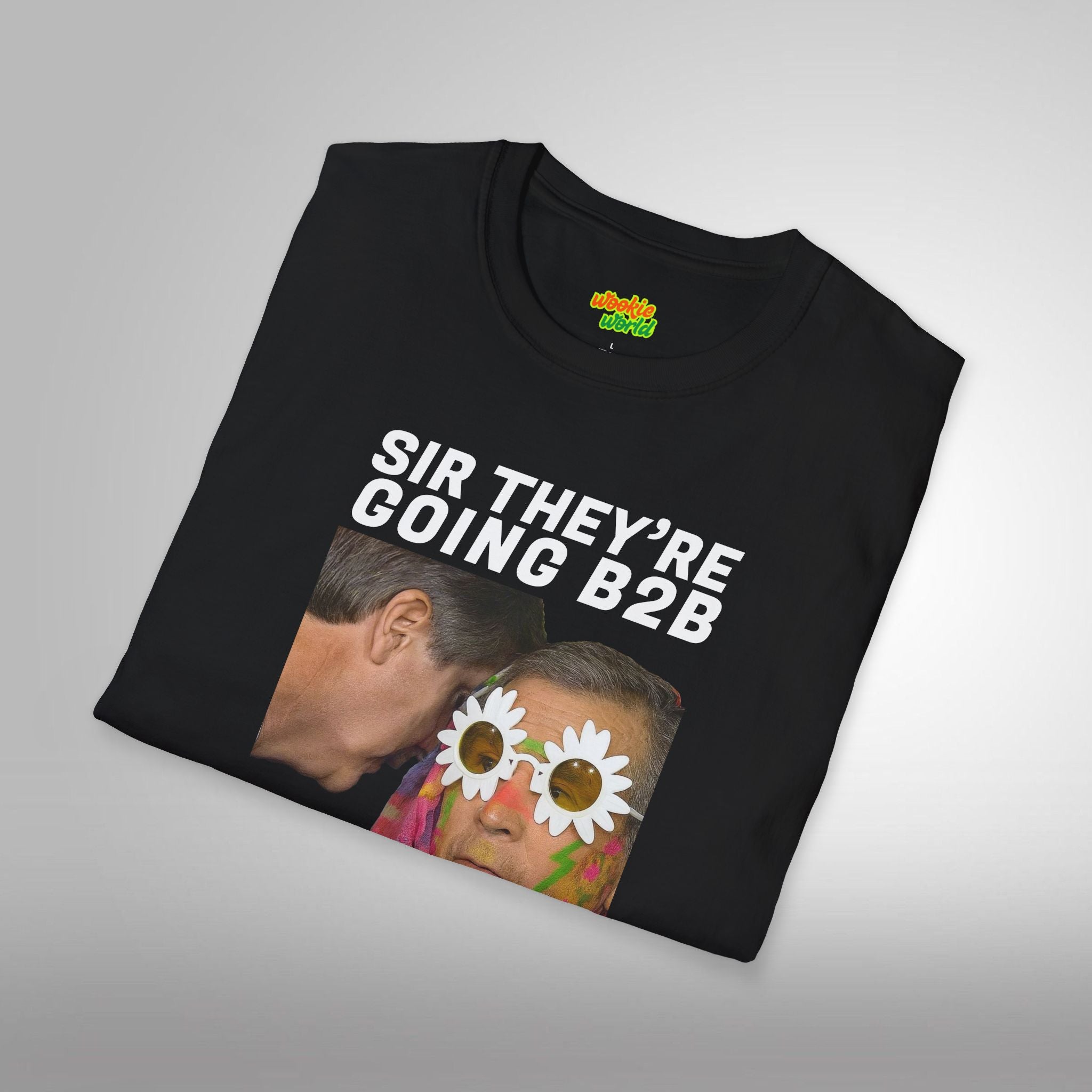 (QR Code) Sir They're Going B2B Men's Tee