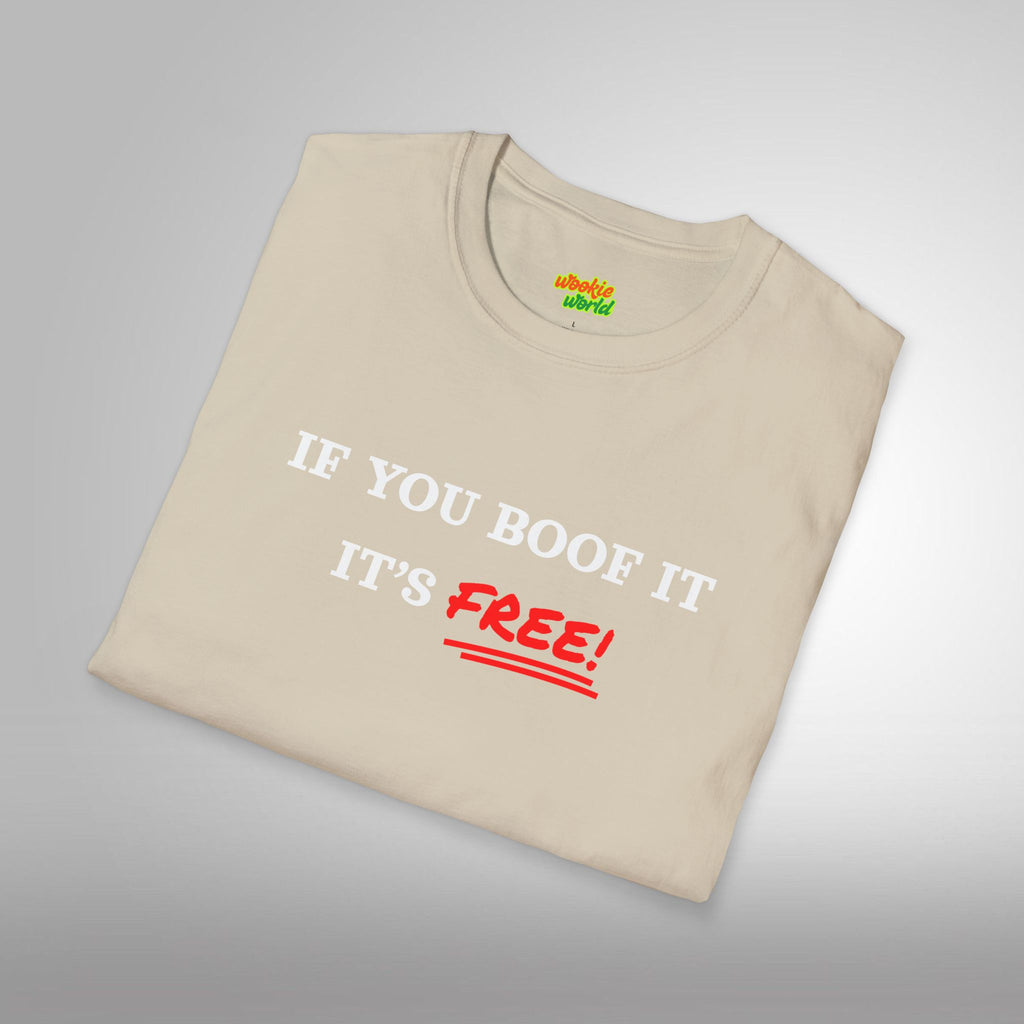 (QR Code) If You Boof It It's Free Men's Tee