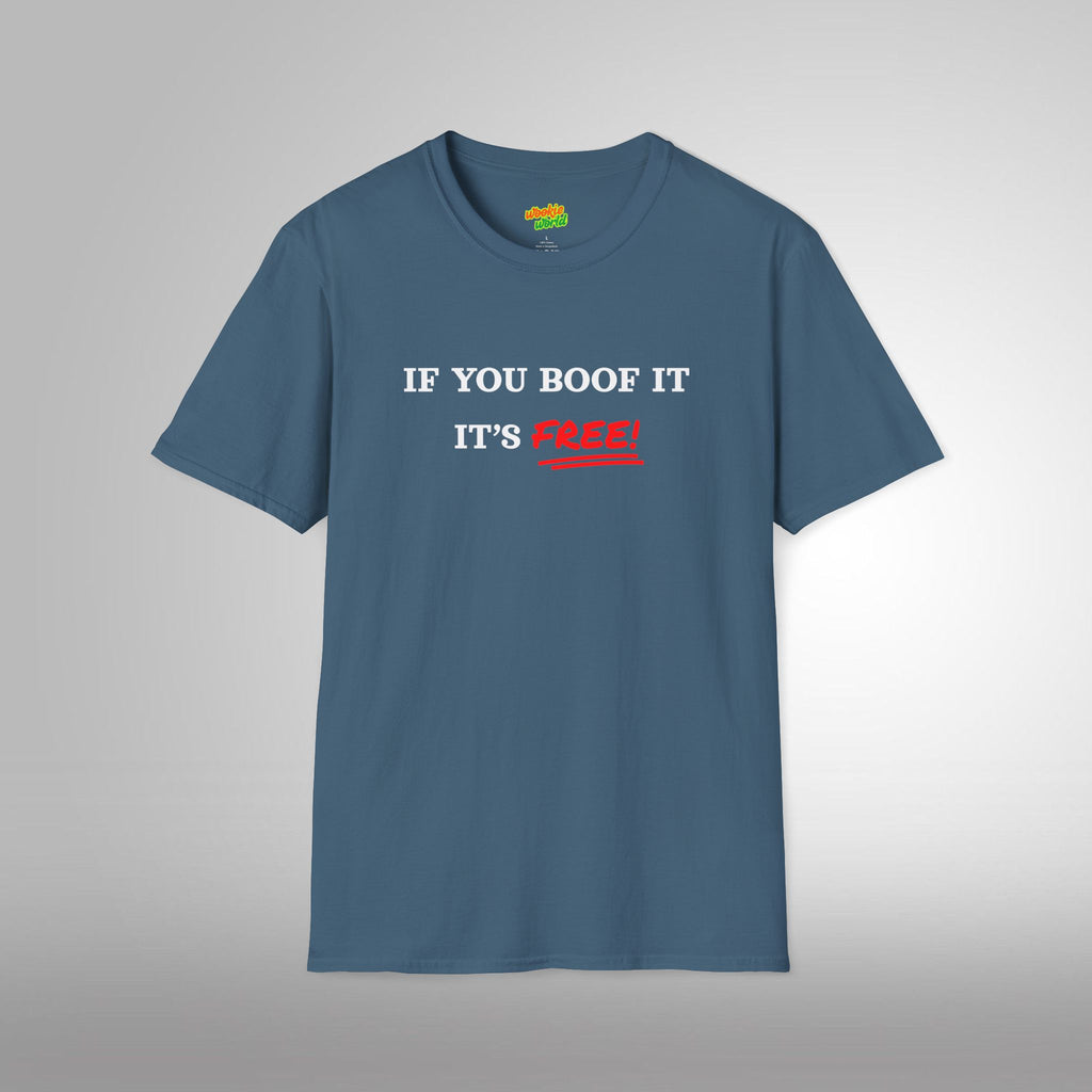 (QR Code) If You Boof It It's Free Men's Tee