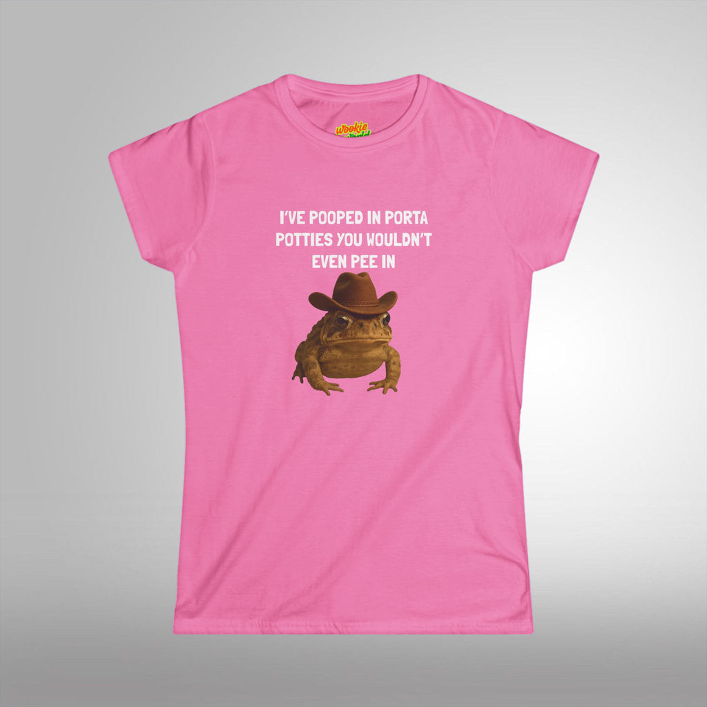 (QR Code) I've Pooped In Porta Potties You Wouldn't Even Pee In Women's Tee