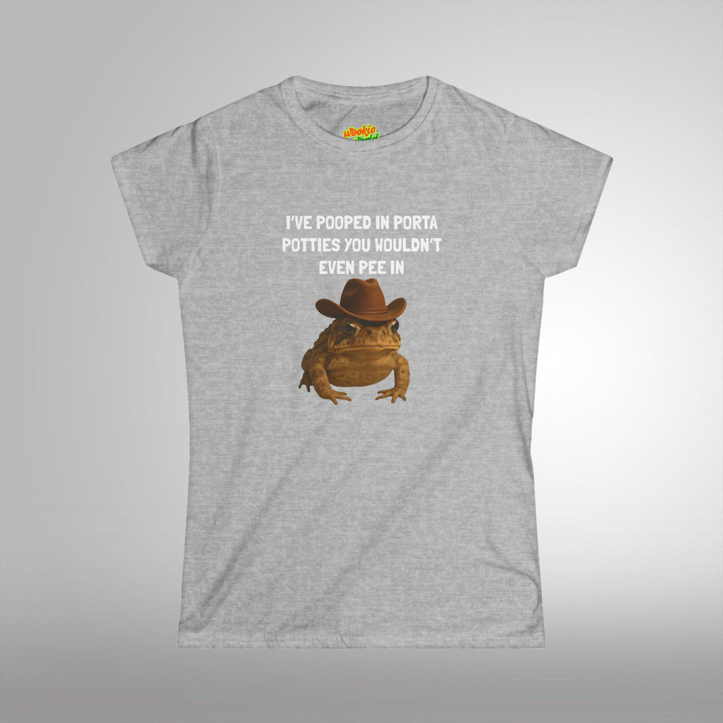 (QR Code) I've Pooped In Porta Potties You Wouldn't Even Pee In Women's Tee