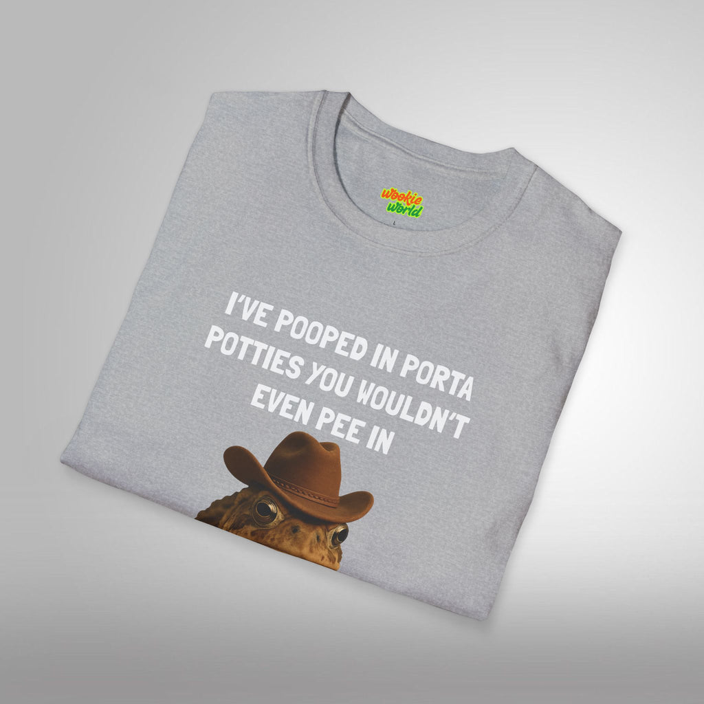 (QR Code) I've Pooped In Porta Potties You Wouldn't Even Pee In Men's Tee