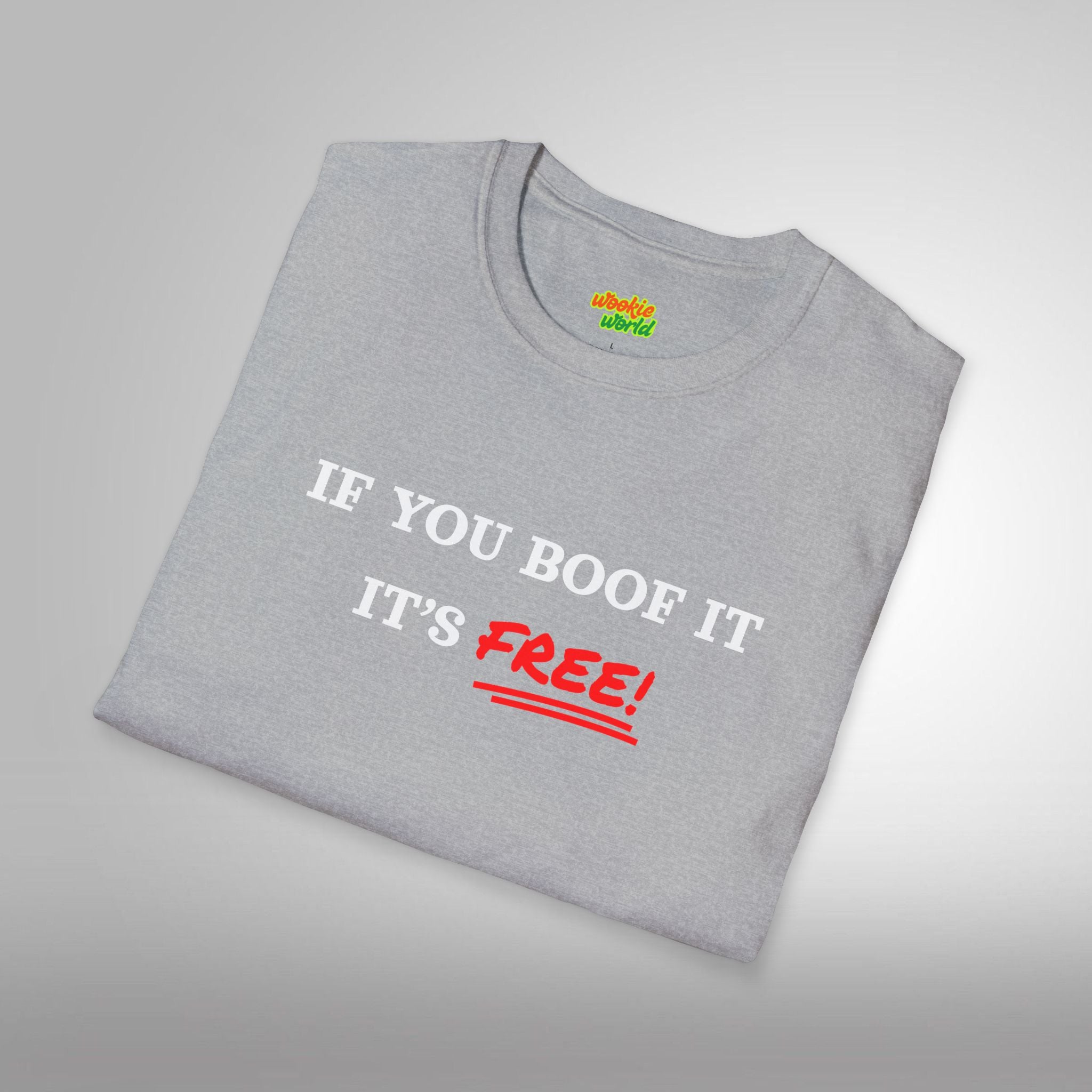 (QR Code) If You Boof It It's Free Men's Tee