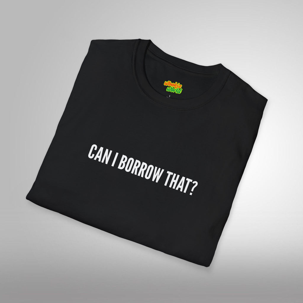 (QR Code) Can I Borrow That Men's Tee