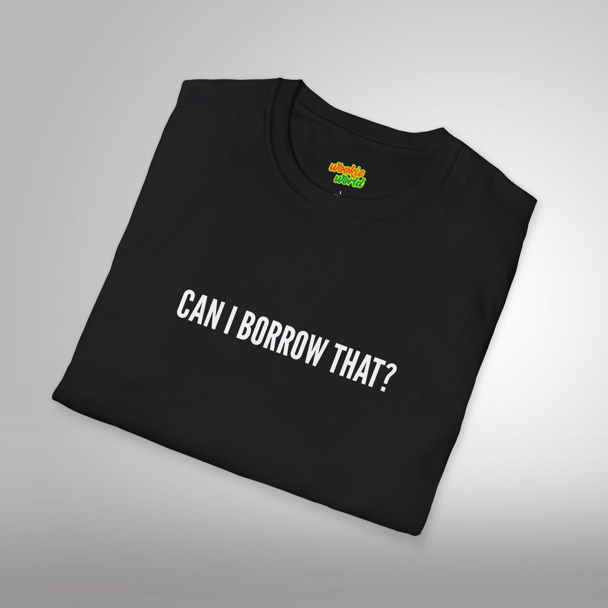 (QR Code) Can I Borrow That Men's Tee