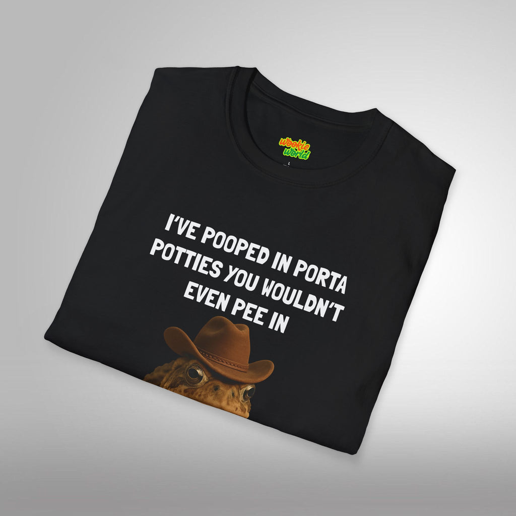 (QR Code) I've Pooped In Porta Potties You Wouldn't Even Pee In Men's Tee
