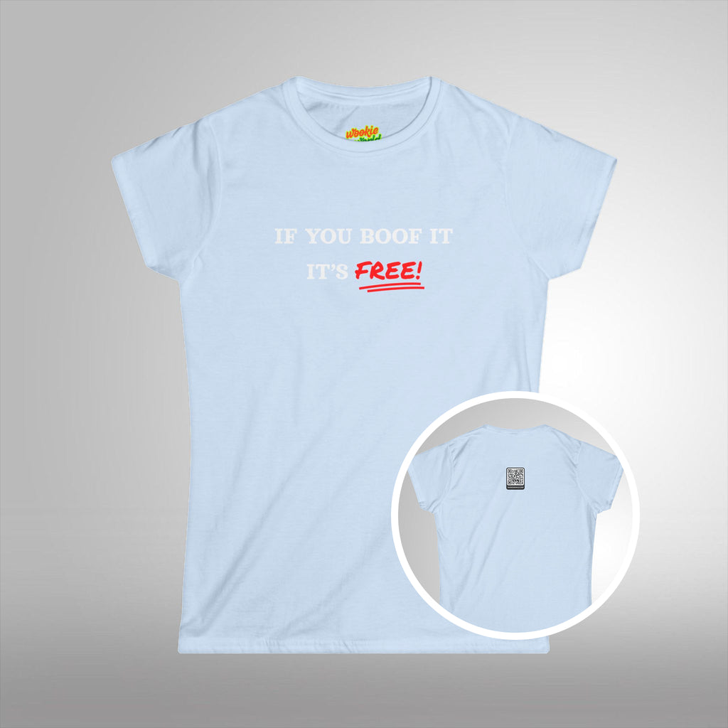 (QR Code) If You Boof It It's Free Women's Tee