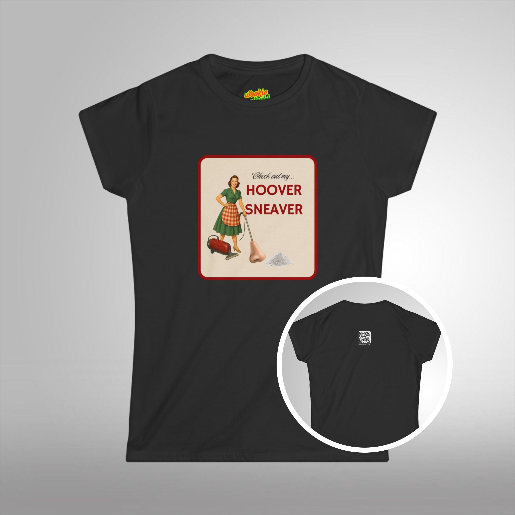 (QR Code) Hoover Sneaver Women's Tee