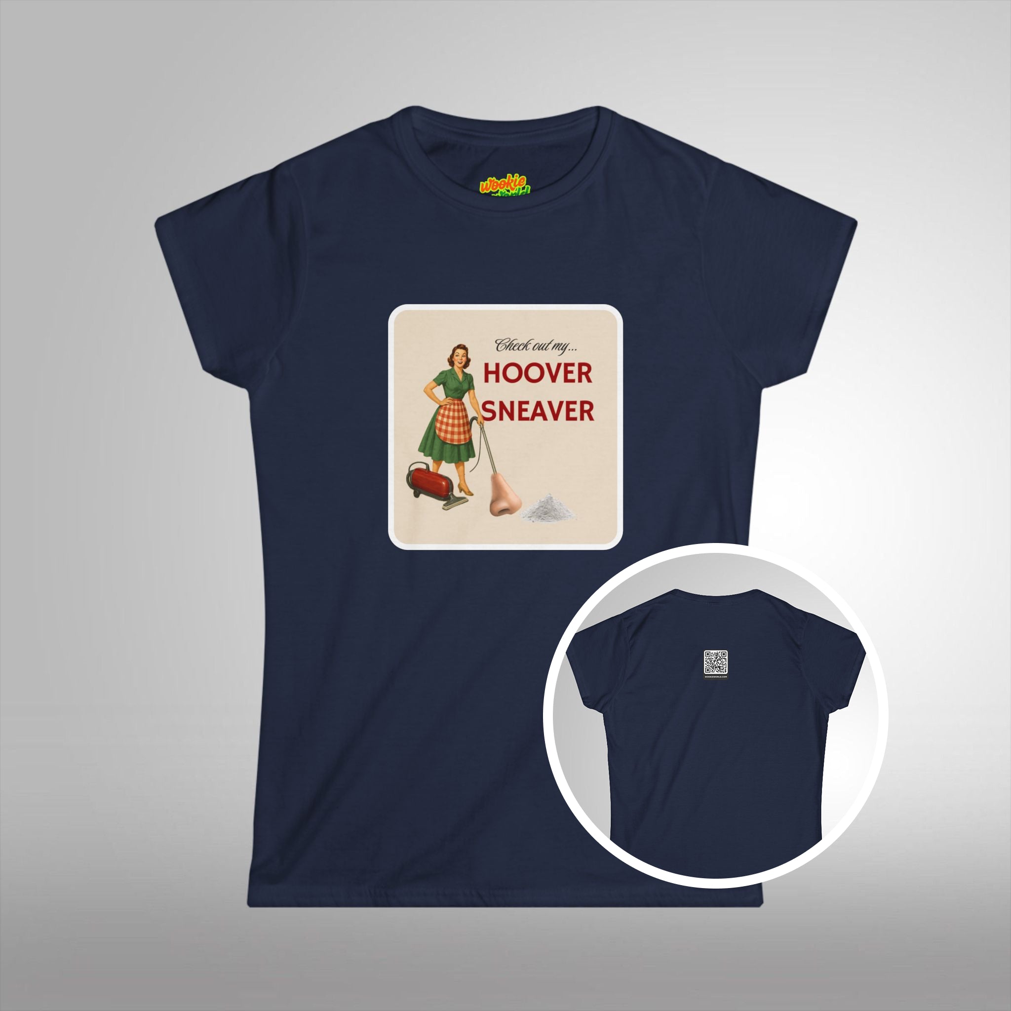 (QR Code) Hoover Sneaver Women's Tee
