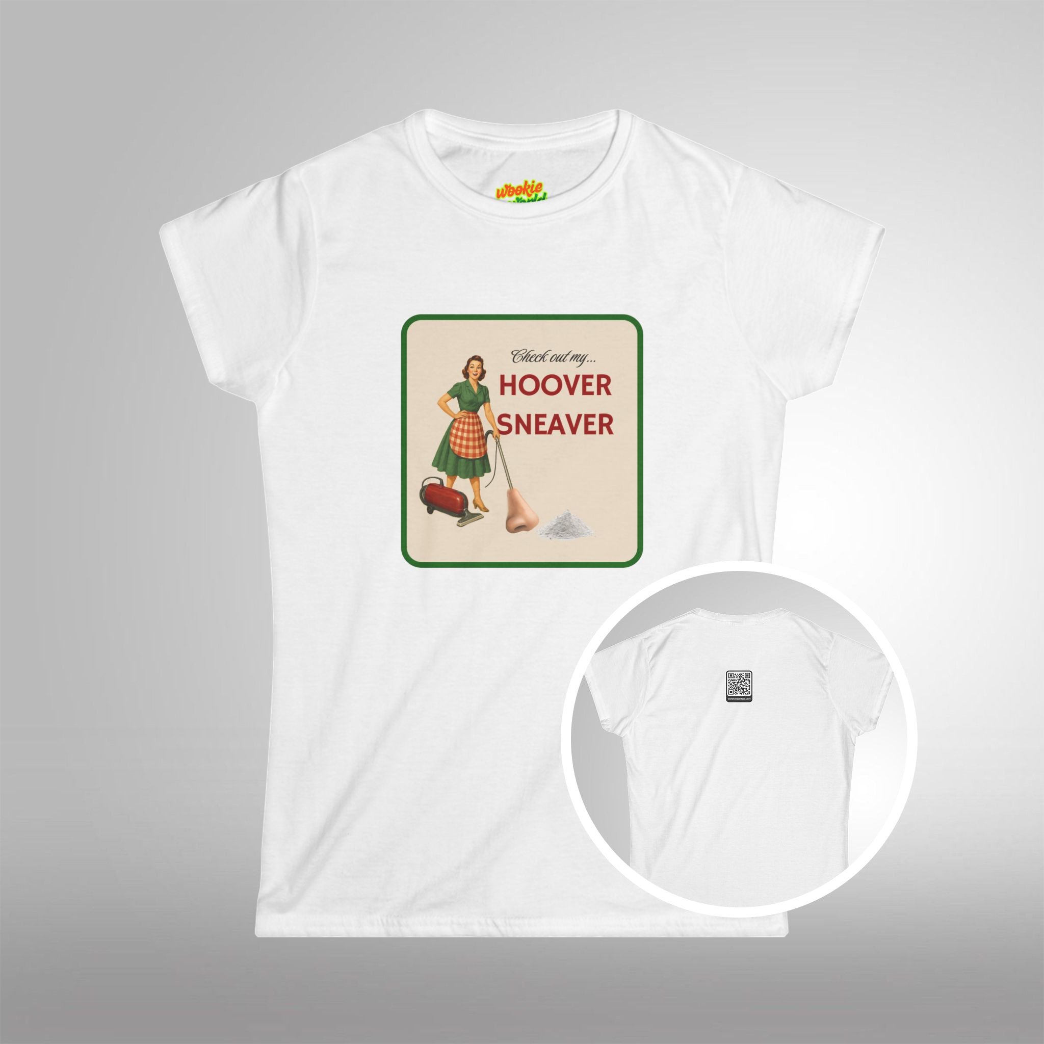 (QR Code) Hoover Sneaver Women's Tee