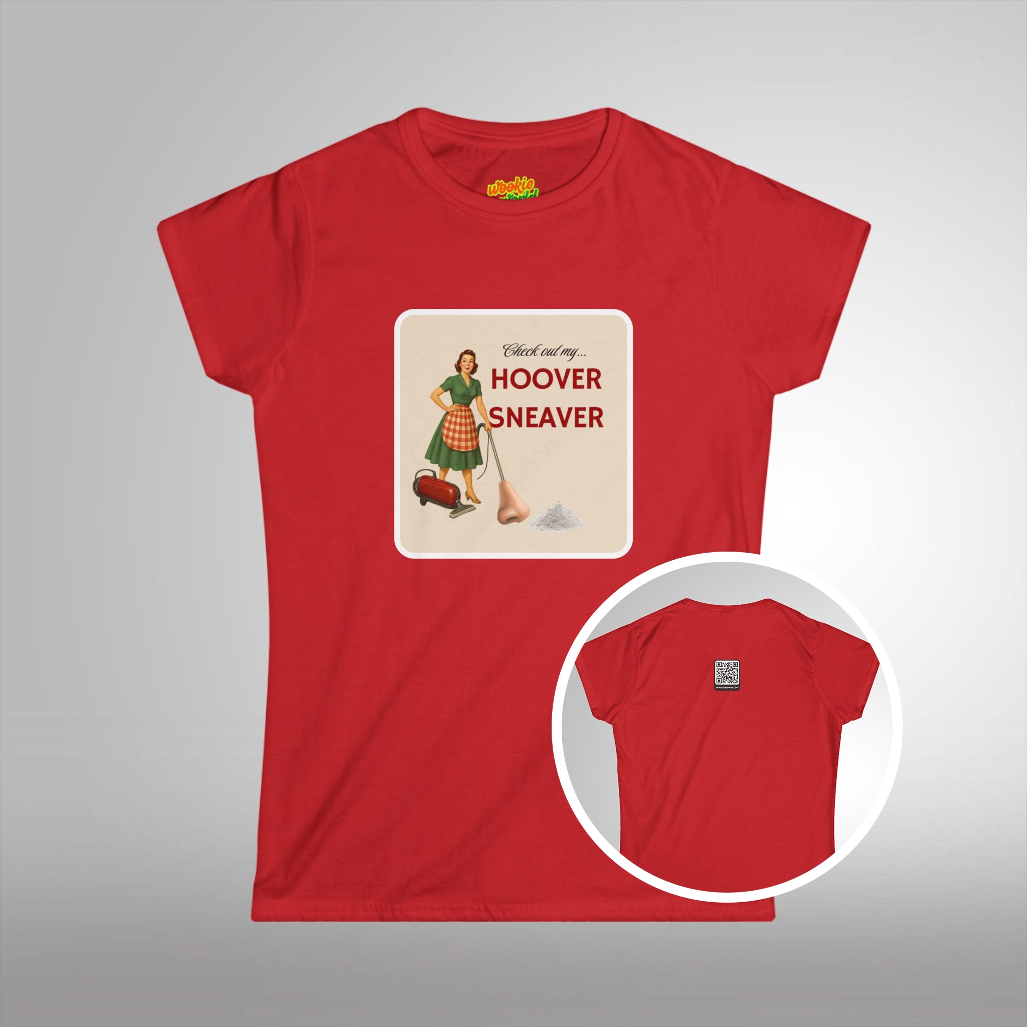 (QR Code) Hoover Sneaver Women's Tee