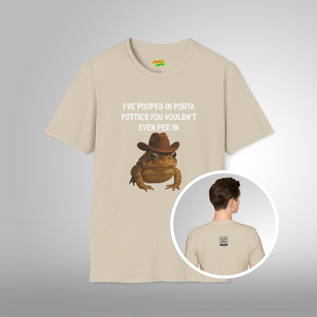 (QR Code) I've Pooped In Porta Potties You Wouldn't Even Pee In Men's Tee