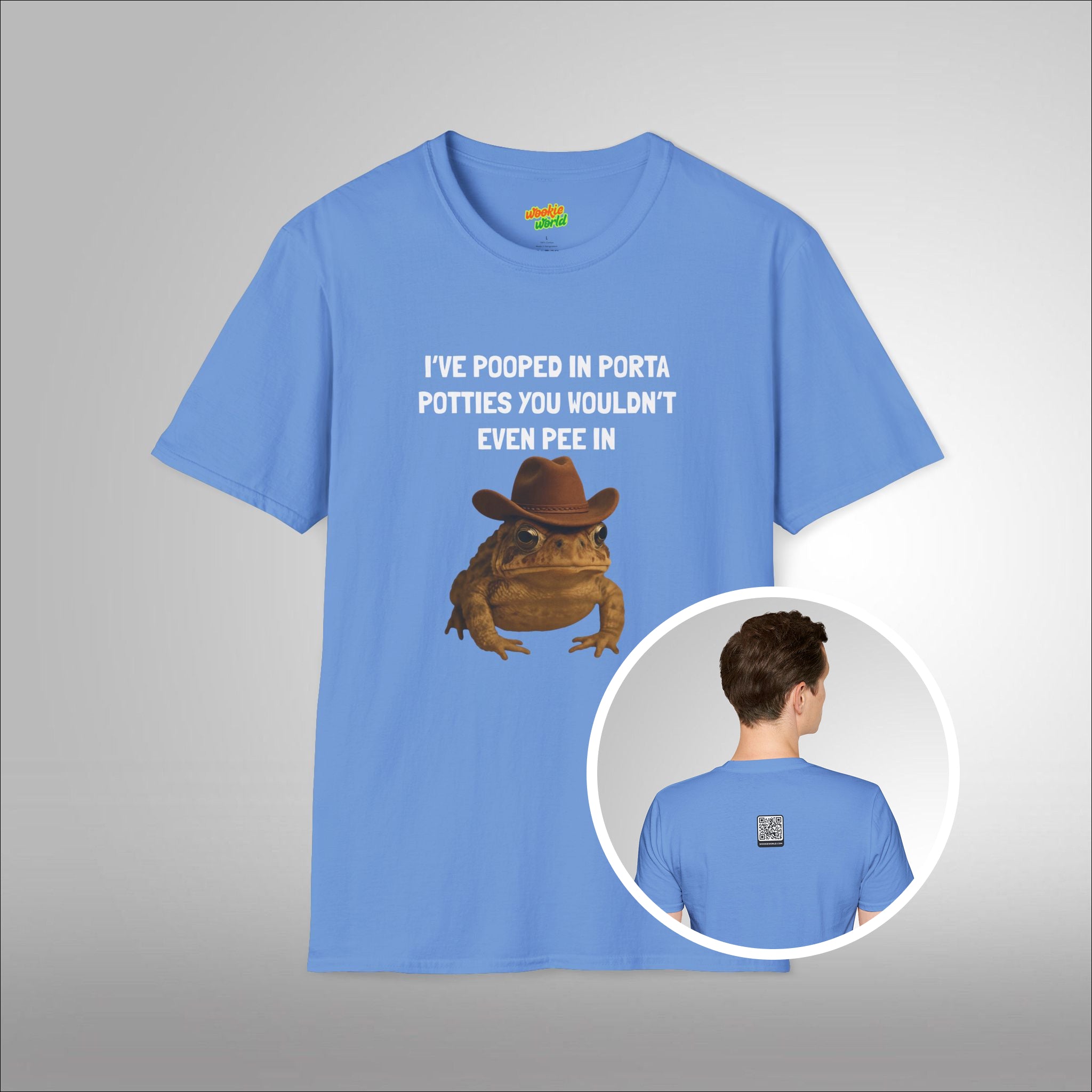 (QR Code) I've Pooped In Porta Potties You Wouldn't Even Pee In Men's Tee