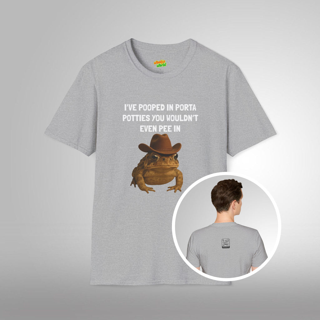 (QR Code) I've Pooped In Porta Potties You Wouldn't Even Pee In Men's Tee