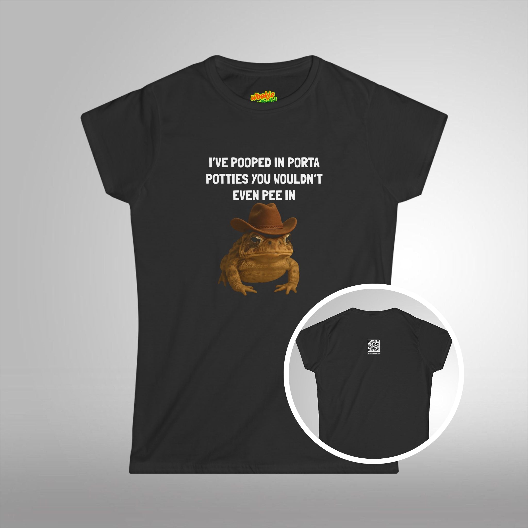 (QR Code) I've Pooped In Porta Potties You Wouldn't Even Pee In Women's Tee