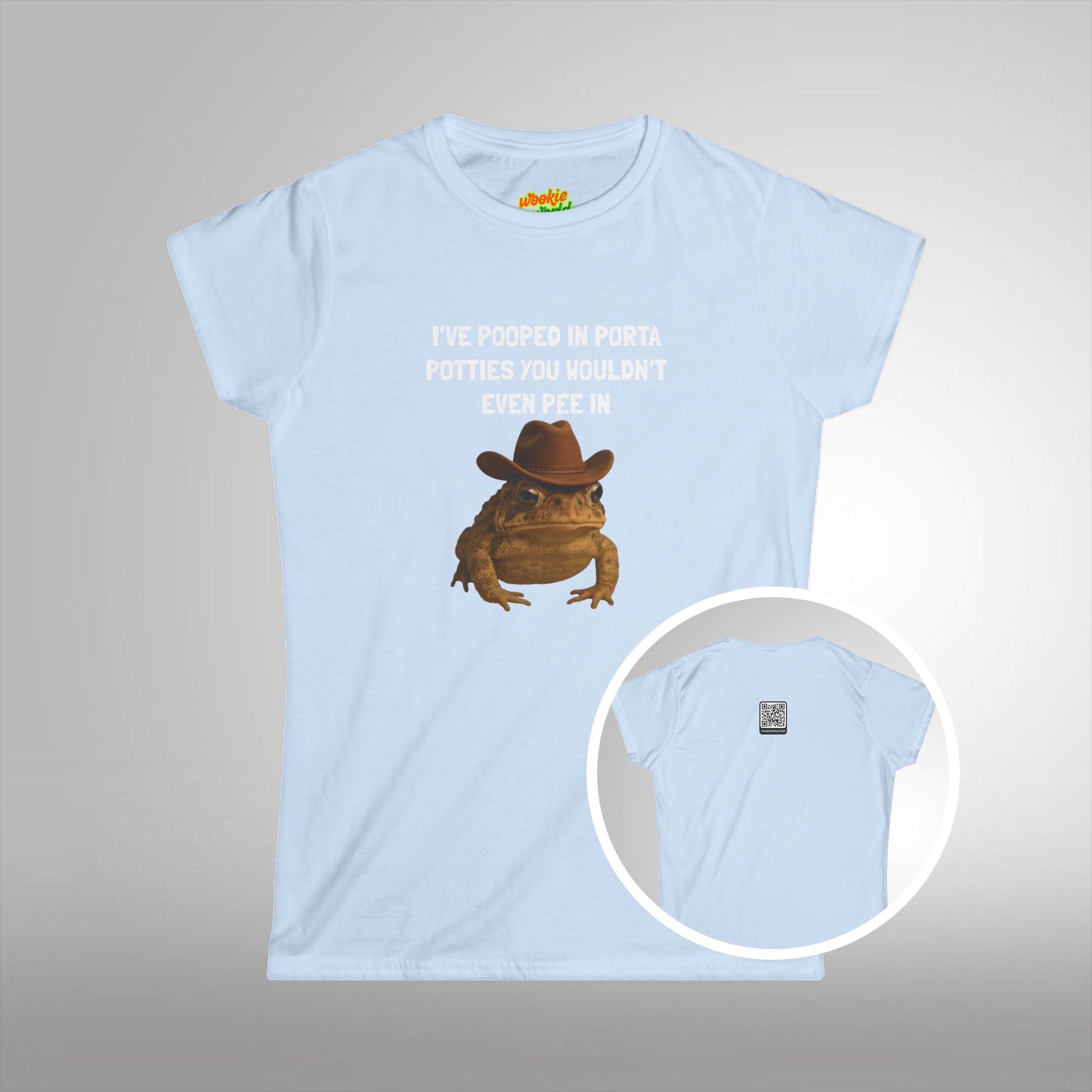 (QR Code) I've Pooped In Porta Potties You Wouldn't Even Pee In Women's Tee