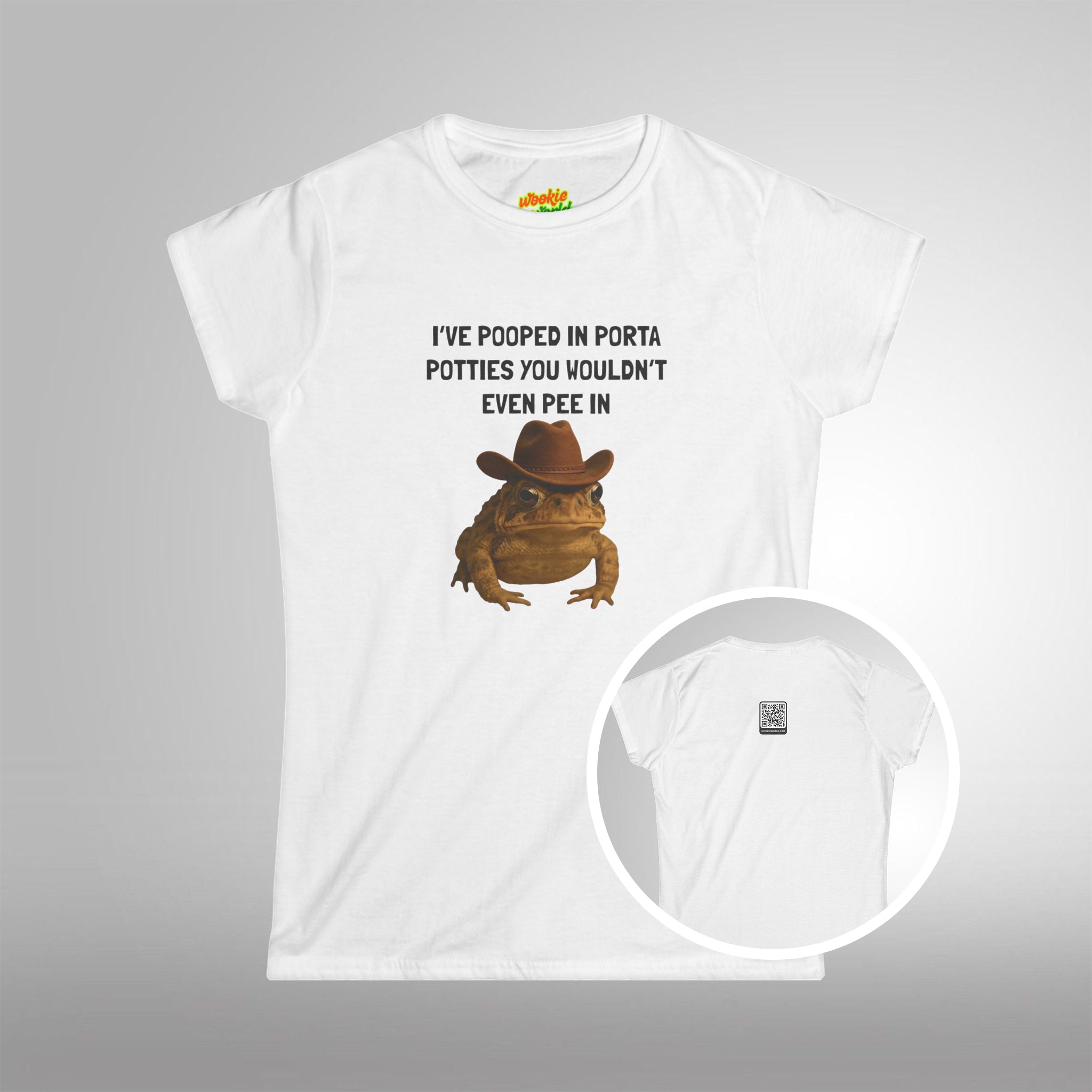 (QR Code) I've Pooped In Porta Potties You Wouldn't Even Pee In Women's Tee