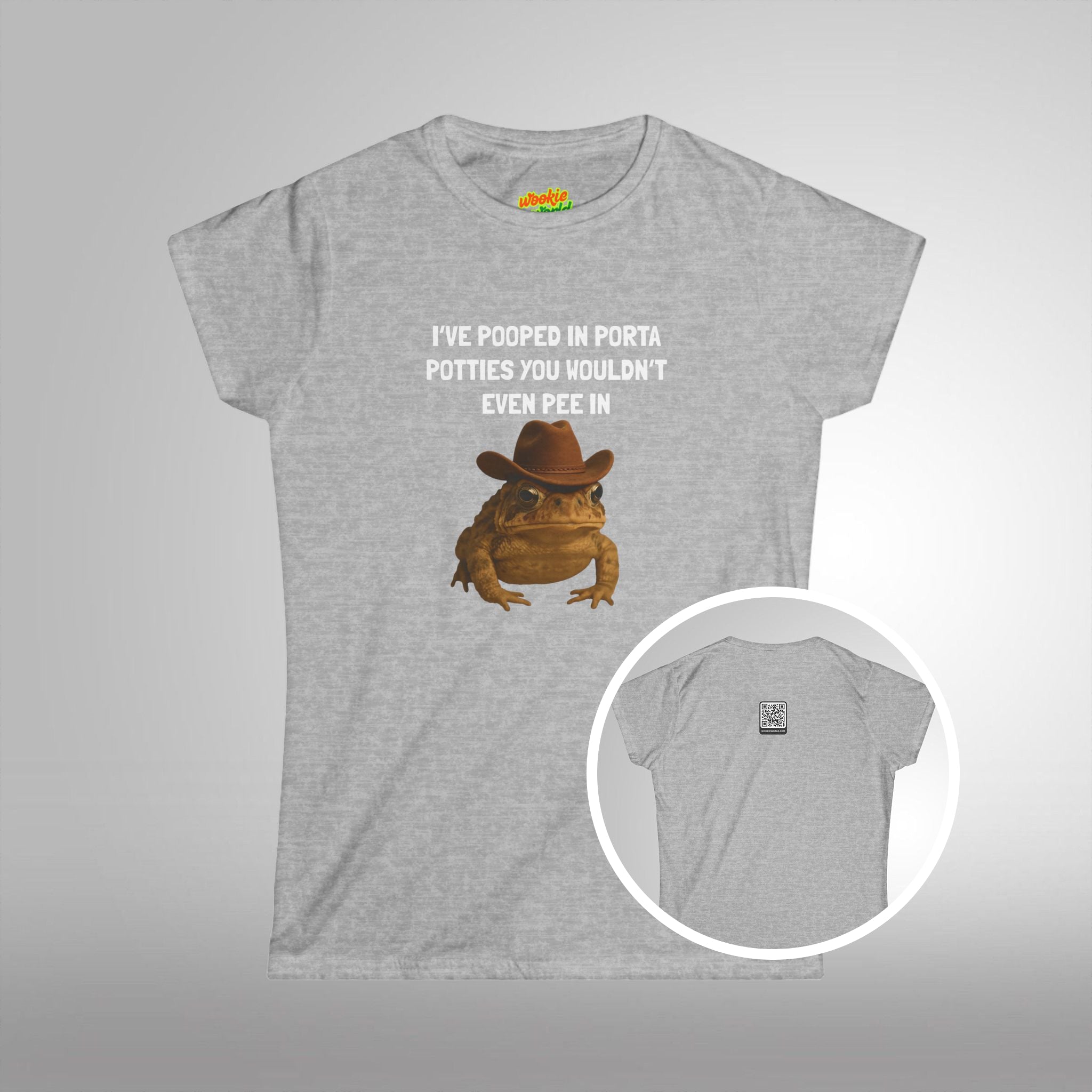 (QR Code) I've Pooped In Porta Potties You Wouldn't Even Pee In Women's Tee