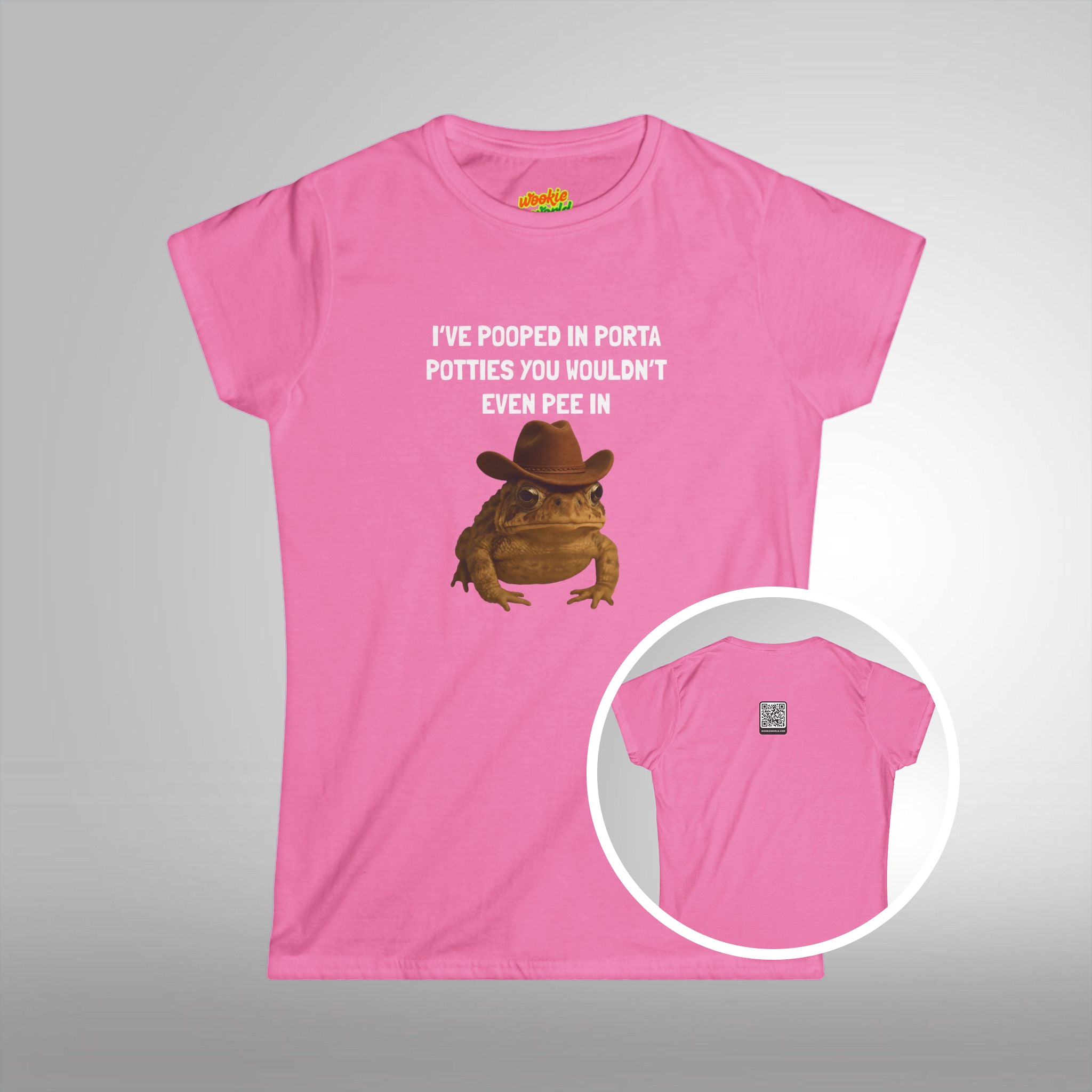 (QR Code) I've Pooped In Porta Potties You Wouldn't Even Pee In Women's Tee
