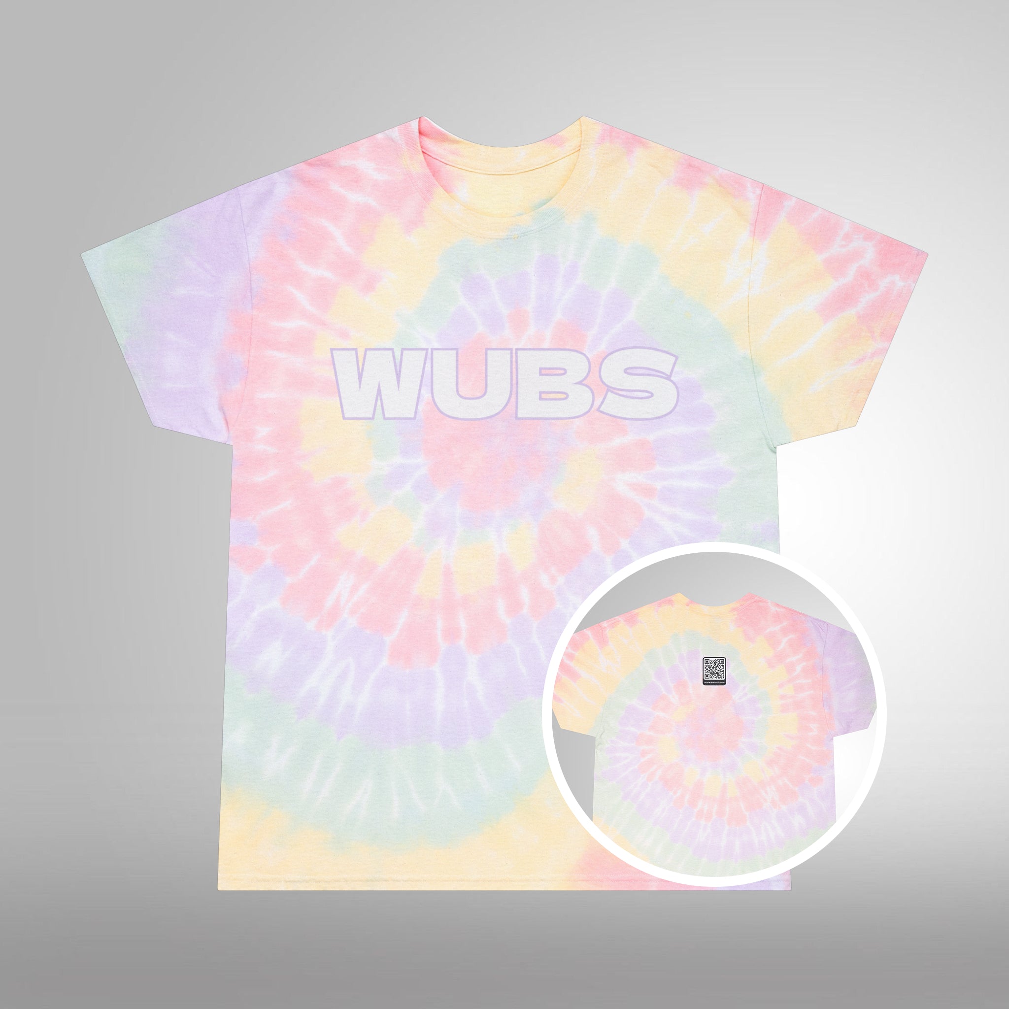(QR Code) WUBS Men's Tee - Special Edition Tie-Dye