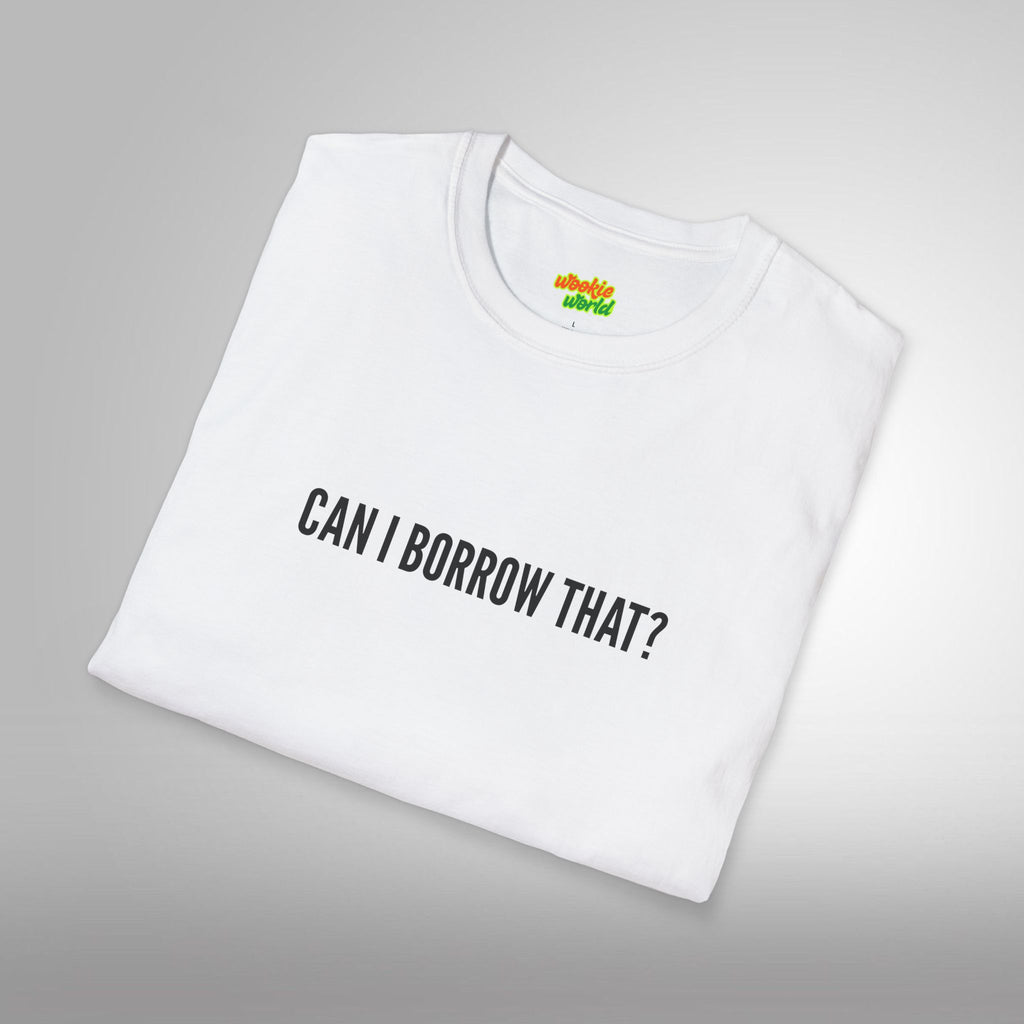 (QR Code) Can I Borrow That Men's Tee