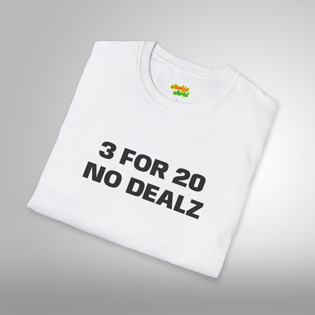 3 FOR 20 NO DEALZ Men's Tee
