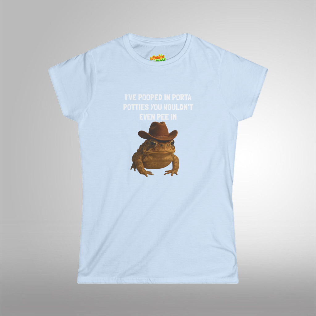 (QR Code) I've Pooped In Porta Potties You Wouldn't Even Pee In Women's Tee