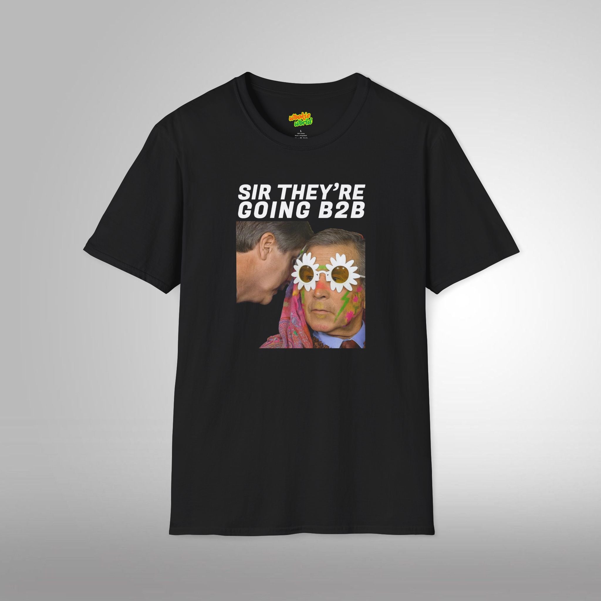 (QR Code) Sir They're Going B2B Men's Tee