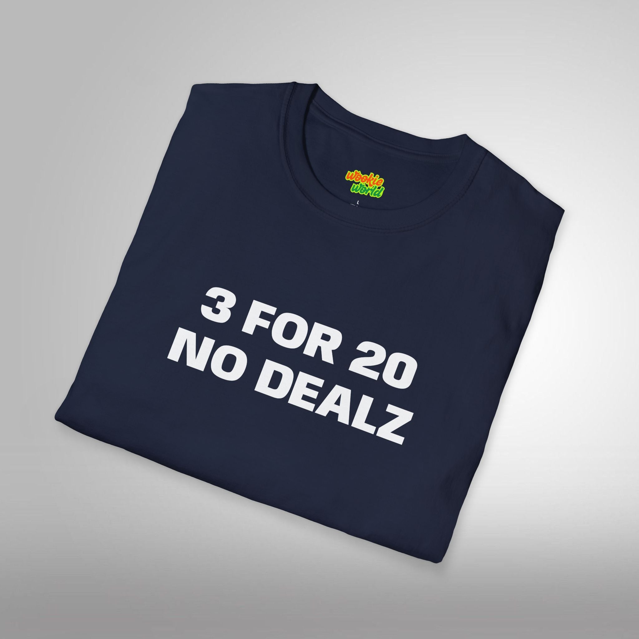 3 FOR 20 NO DEALZ Men's Tee