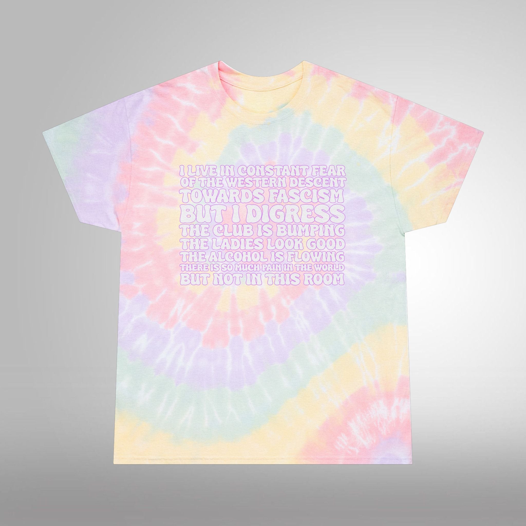 I Live In Constant Fear Men's Tee - Special Edition Tie-Dye