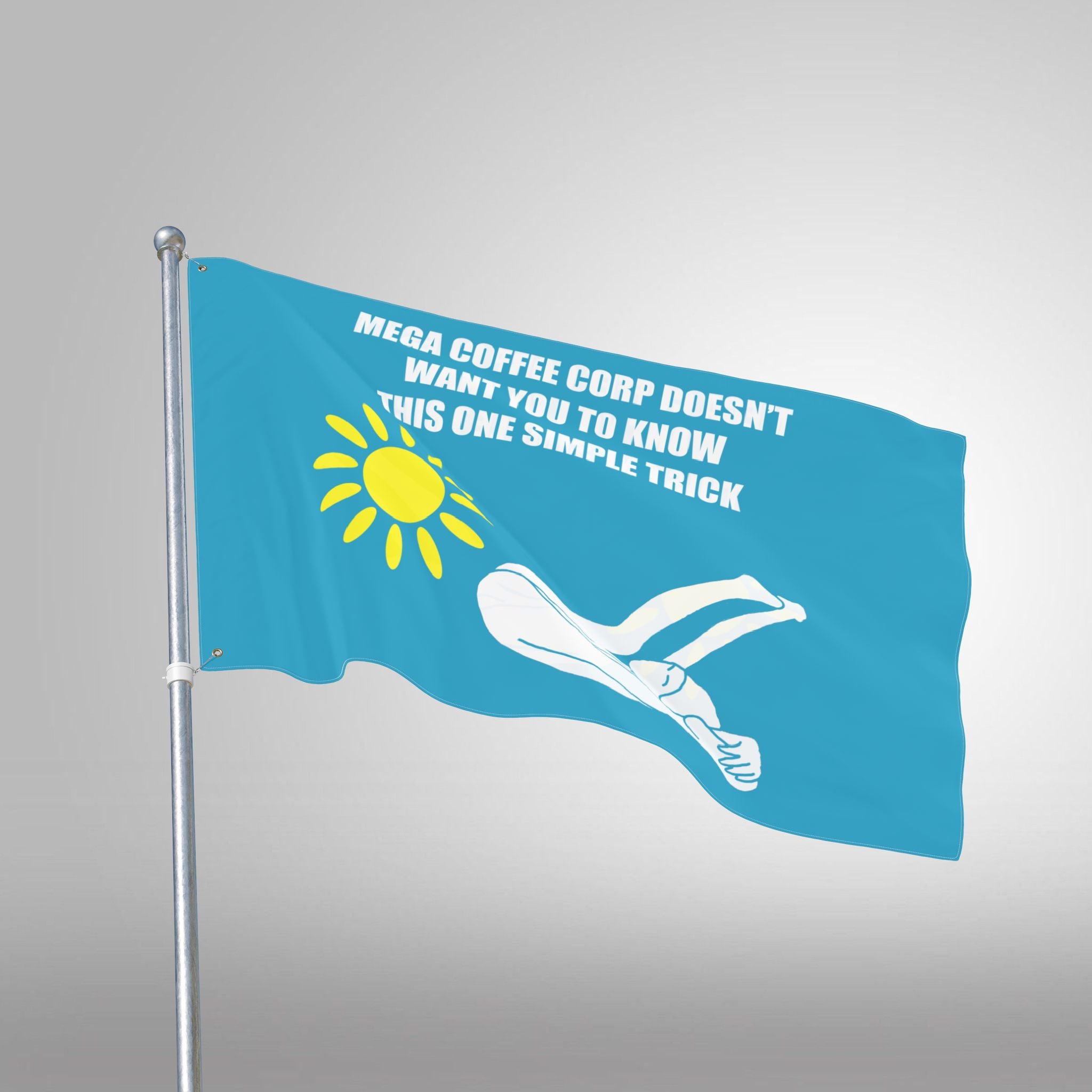 Perineal Sunning - Double Sided Flag