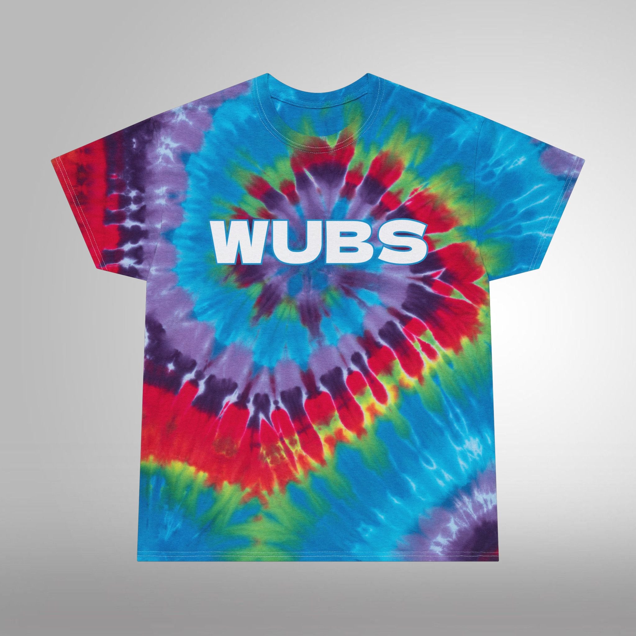 (QR Code) WUBS Men's Tee - Special Edition Tie-Dye