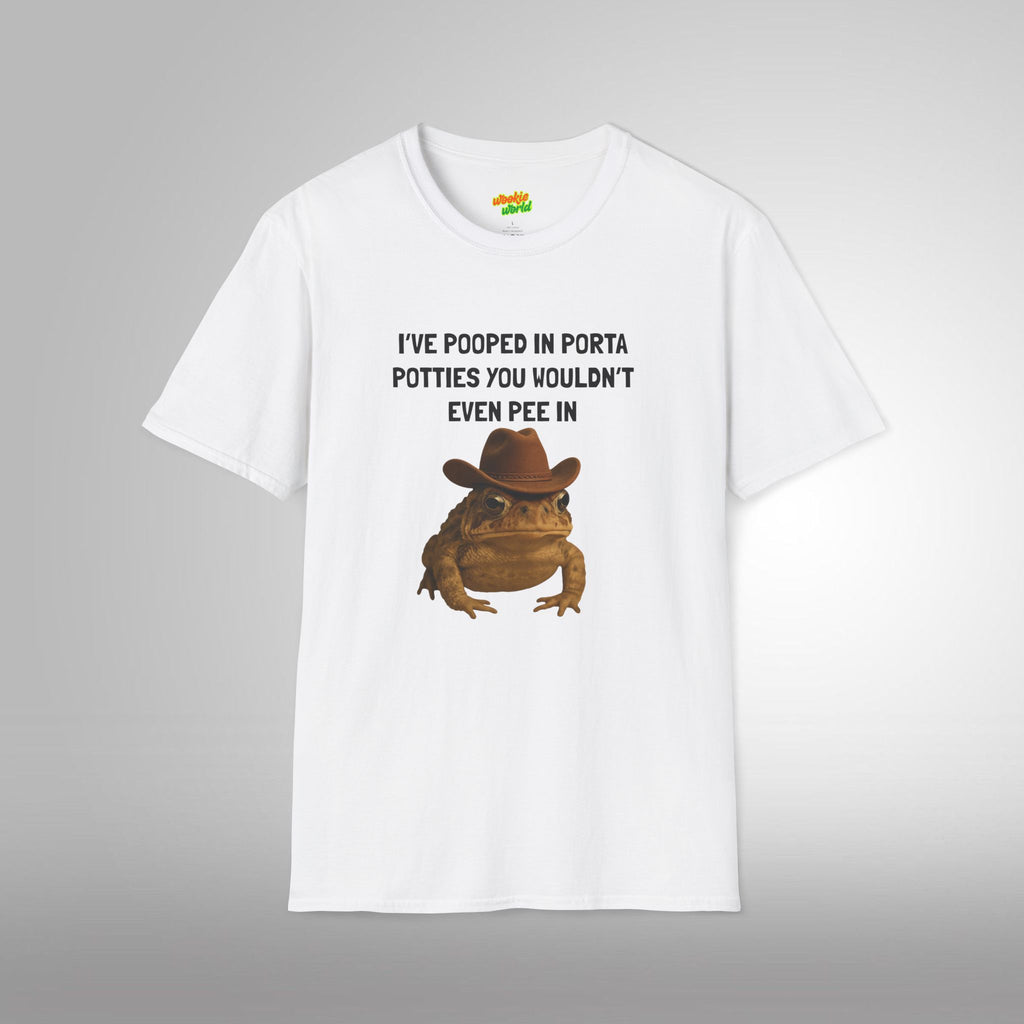 (QR Code) I've Pooped In Porta Potties You Wouldn't Even Pee In Men's Tee