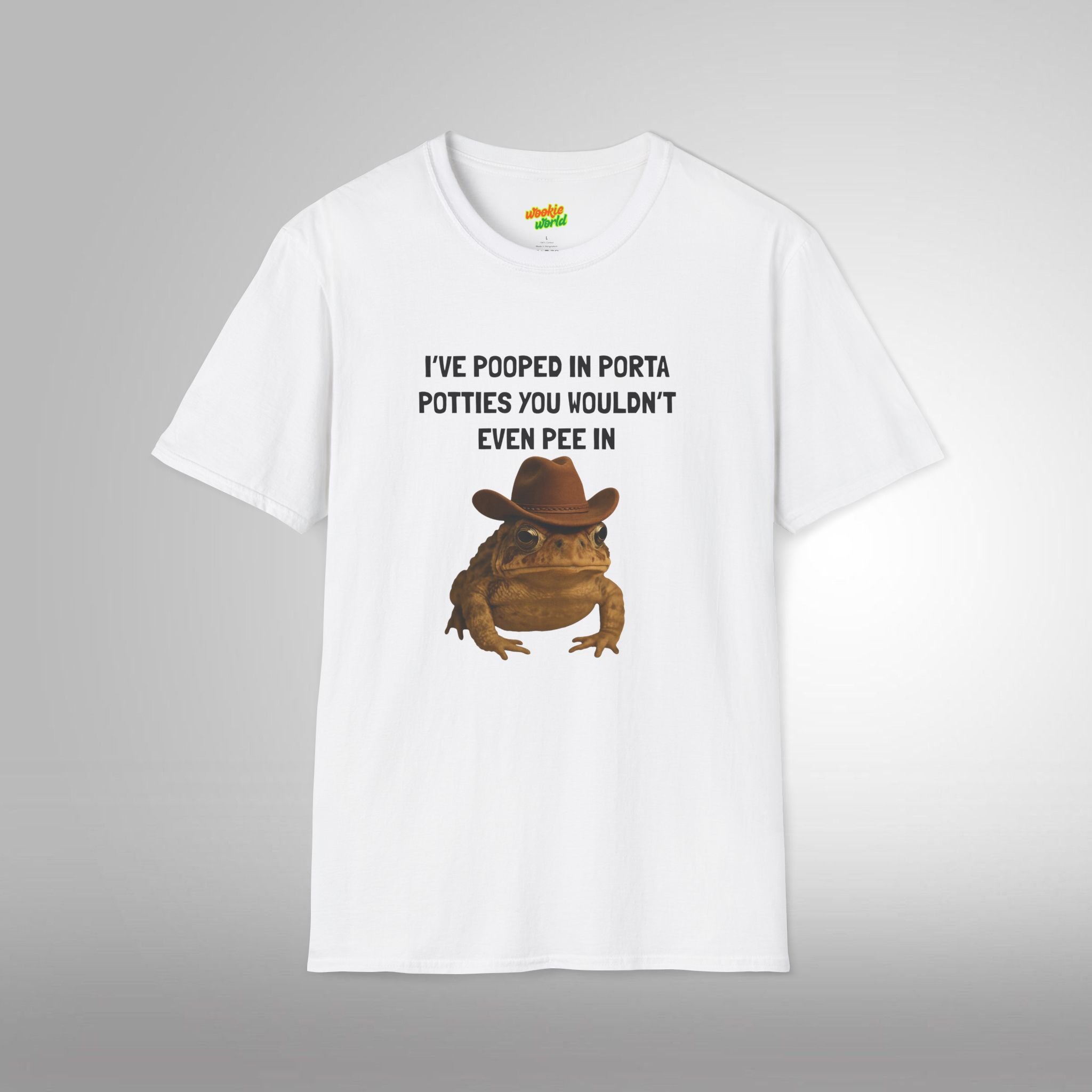 (QR Code) I've Pooped In Porta Potties You Wouldn't Even Pee In Men's Tee