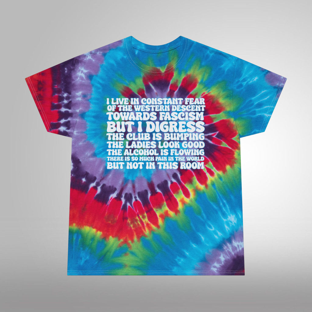 (QR Code) I Live In Constant Fear Men's Tee - Special Edition Tie-Dye