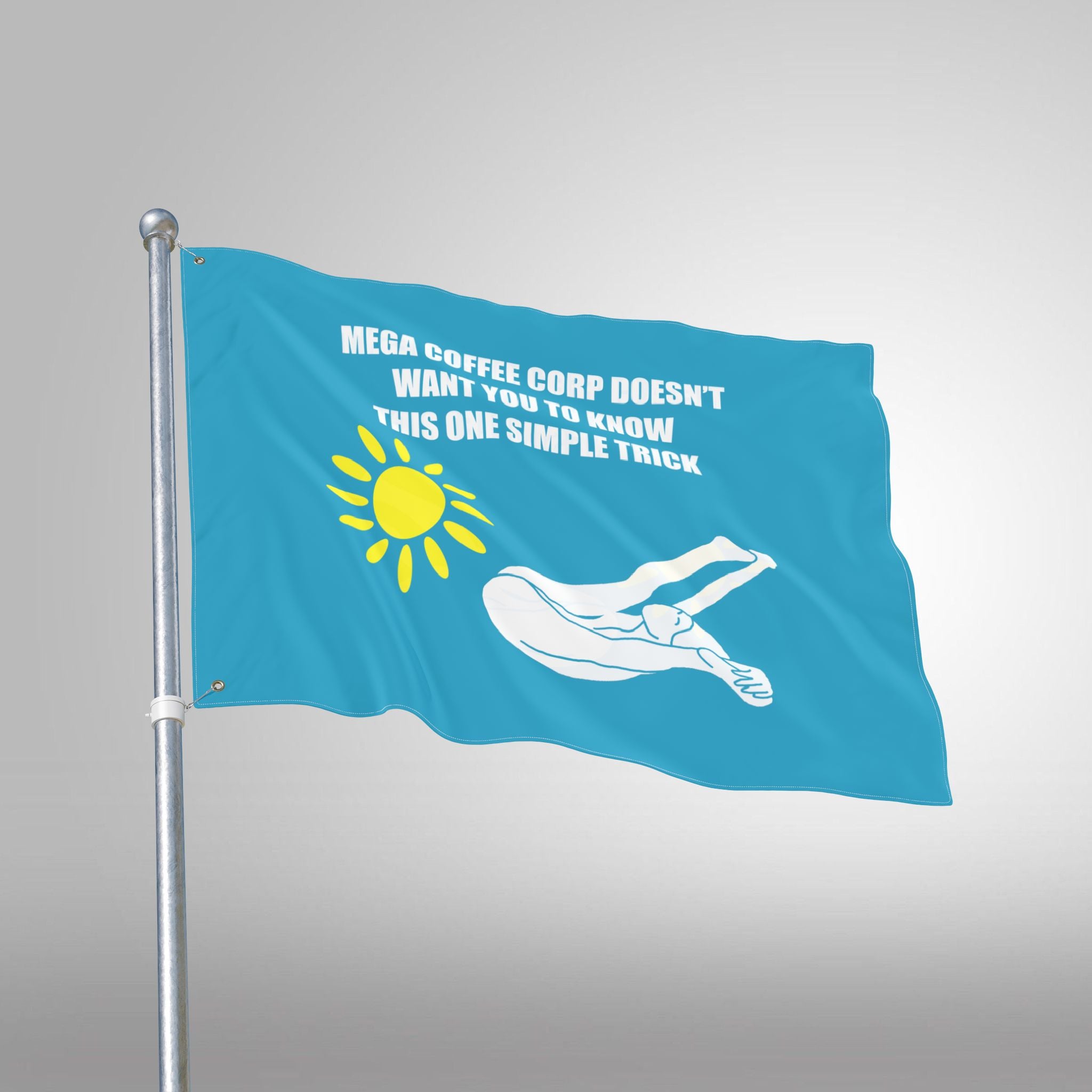 Perineal Sunning - Double Sided Flag