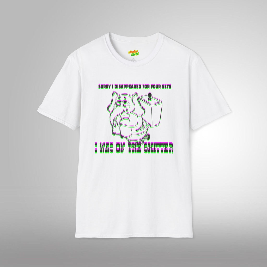 (QR Code) I Was On The Shitter Men's Tee