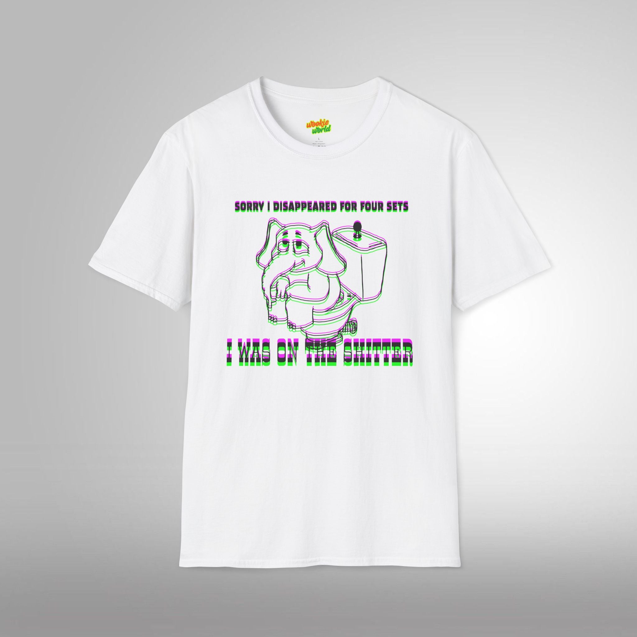 (QR Code) I Was On The Shitter Men's Tee