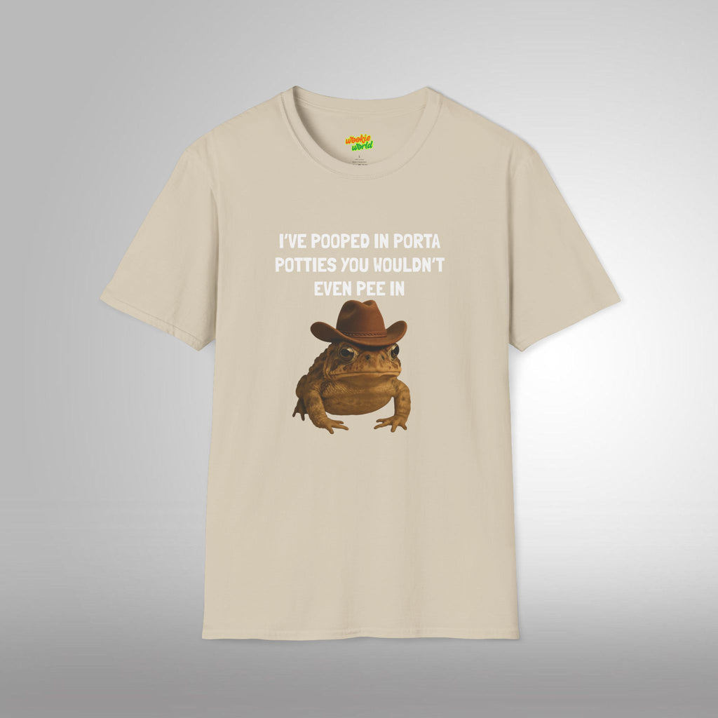 (QR Code) I've Pooped In Porta Potties You Wouldn't Even Pee In Men's Tee